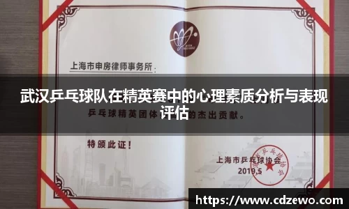 武汉乒乓球队在精英赛中的心理素质分析与表现评估